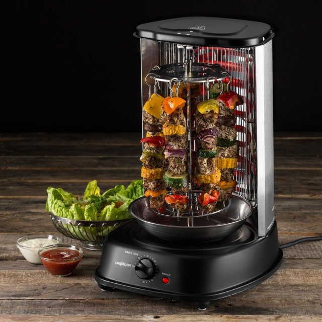 oneConcept Kebap Master Pro Gril vertical