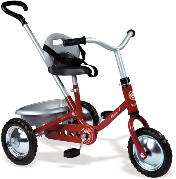 Smoby - 454015 - Zooky Classique - Tricycle Enfant - Rouge
